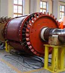 Deluxe Energy electrical motor repair and generator service team in Abu Dhabi