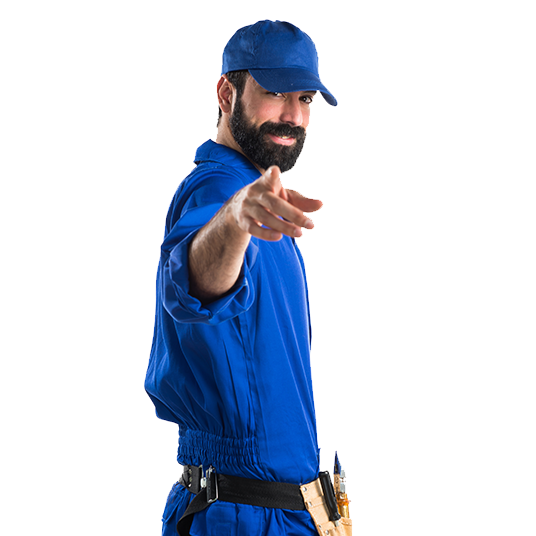 Motor and generator repair services call to action icon