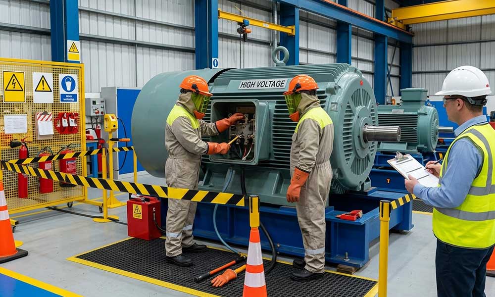 HV Motor Repair Safety & Compliance | Deluxe Energy