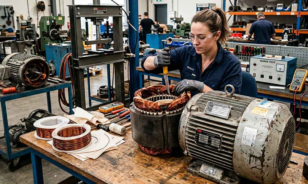 LV Motor Repair in Abu Dhabi: What Should Be in Your Repair Report